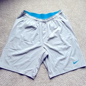 EUC Men’s Nike Dri-Fit Grey Shorts. Size XL